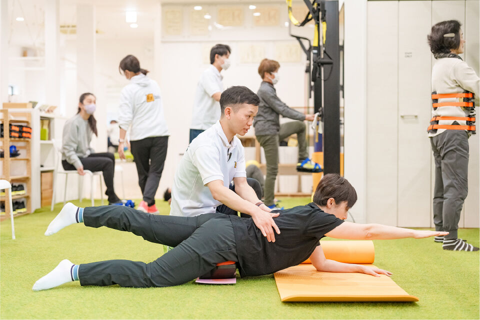 トレーニング指導の様子