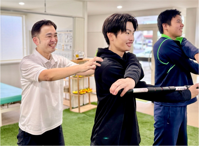 トレーニング指導の様子