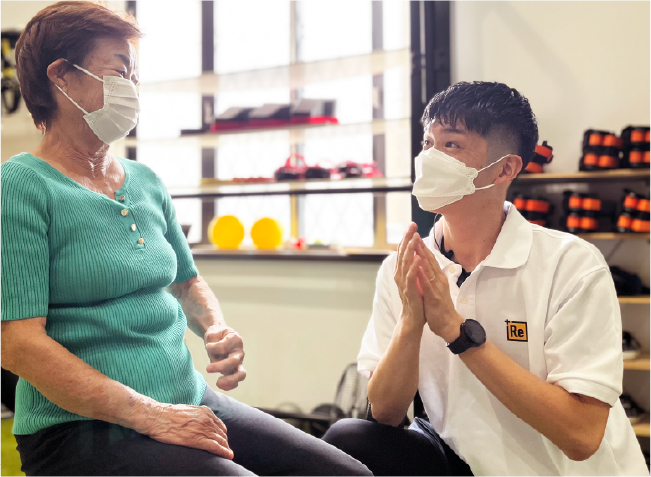 カウンセリングの様子