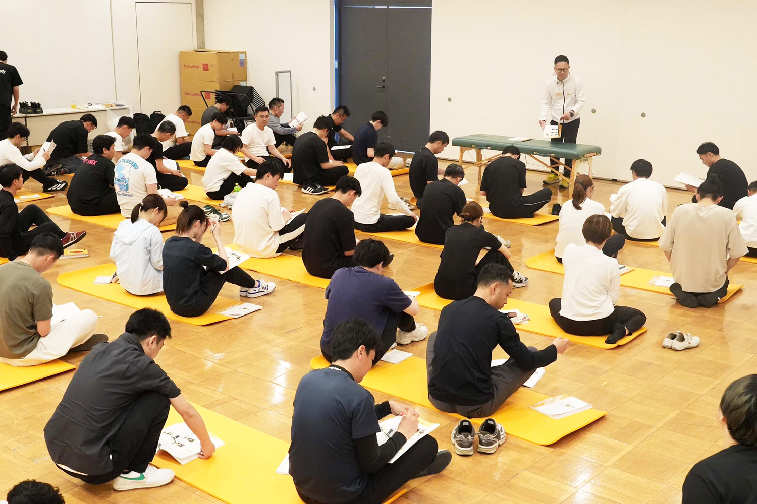 セミナー参加者の集合の様子