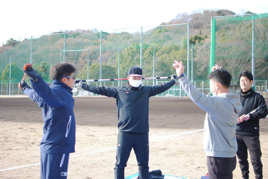 自主トレ取材& LPNツール、手技を介した ＋Rebody指導。