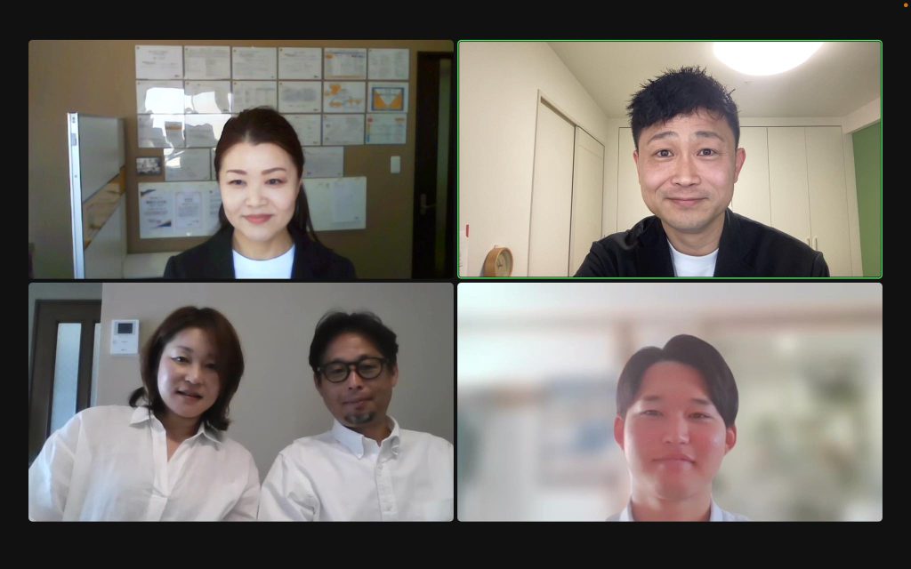 新卒内定者の保護者さまとzoom面談