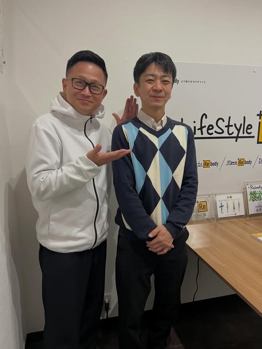 【イソヤ接骨院の礒谷先生が ＋Rebodyにベンチマークに来てくださいました！】